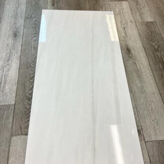 Macael Dolomite Bianco 24x48 Porcelain Tile Marble Look Floor and Walls
