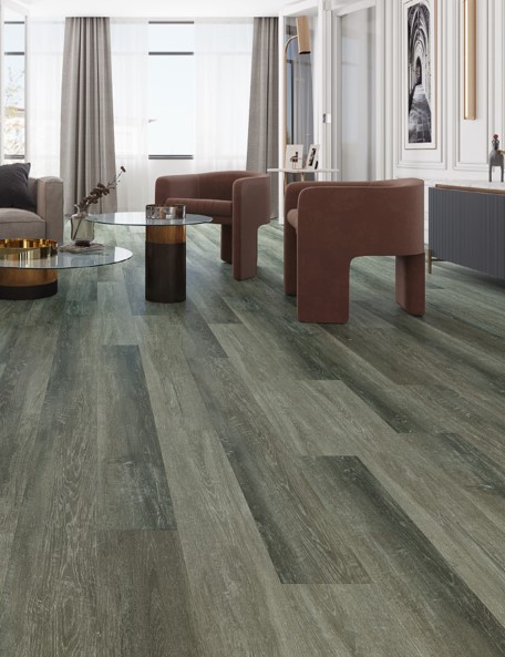 Vineyard SPC Vinyl Flooring, gray vinyl flooring, waterproof vinyl flooring