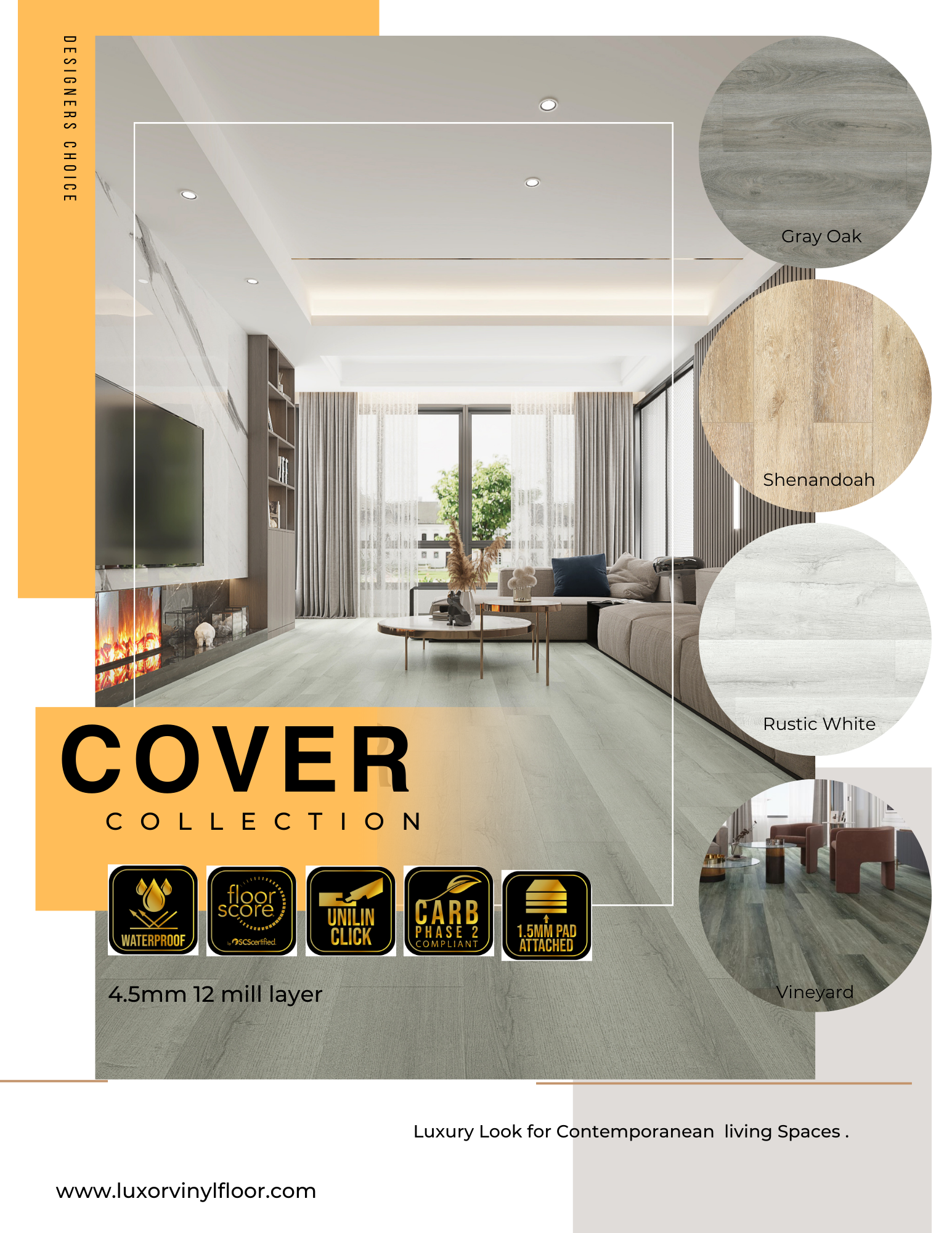 Spc Rusty White Floor