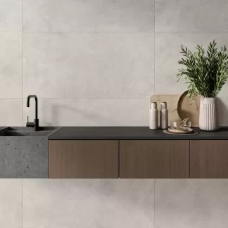 Bolton Pearl Mate Porcelain Tile β a sophisticated marble-look porcelain in soft pearl tones with delicate veining and a matte finish. Its satin surface provides a subtle, natural elegance while ensuring durability, water resistance, and easy maintenance. Ideal for modern floors and walls in kitchens, bathrooms, and contemporary living areas.