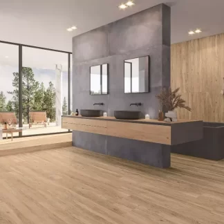 Atelier Natural porcelain tile, 10x60 wood look tile, natural wood look porcelain, plank porcelain tile, natural plank tile, porcelain flooring, wood grain porcelain, natural wood look plank, long format porcelain tile, matte finish porcelain tile, porcelain tile for floor, living room flooring, bathroom porcelain tile, kitchen porcelain plank