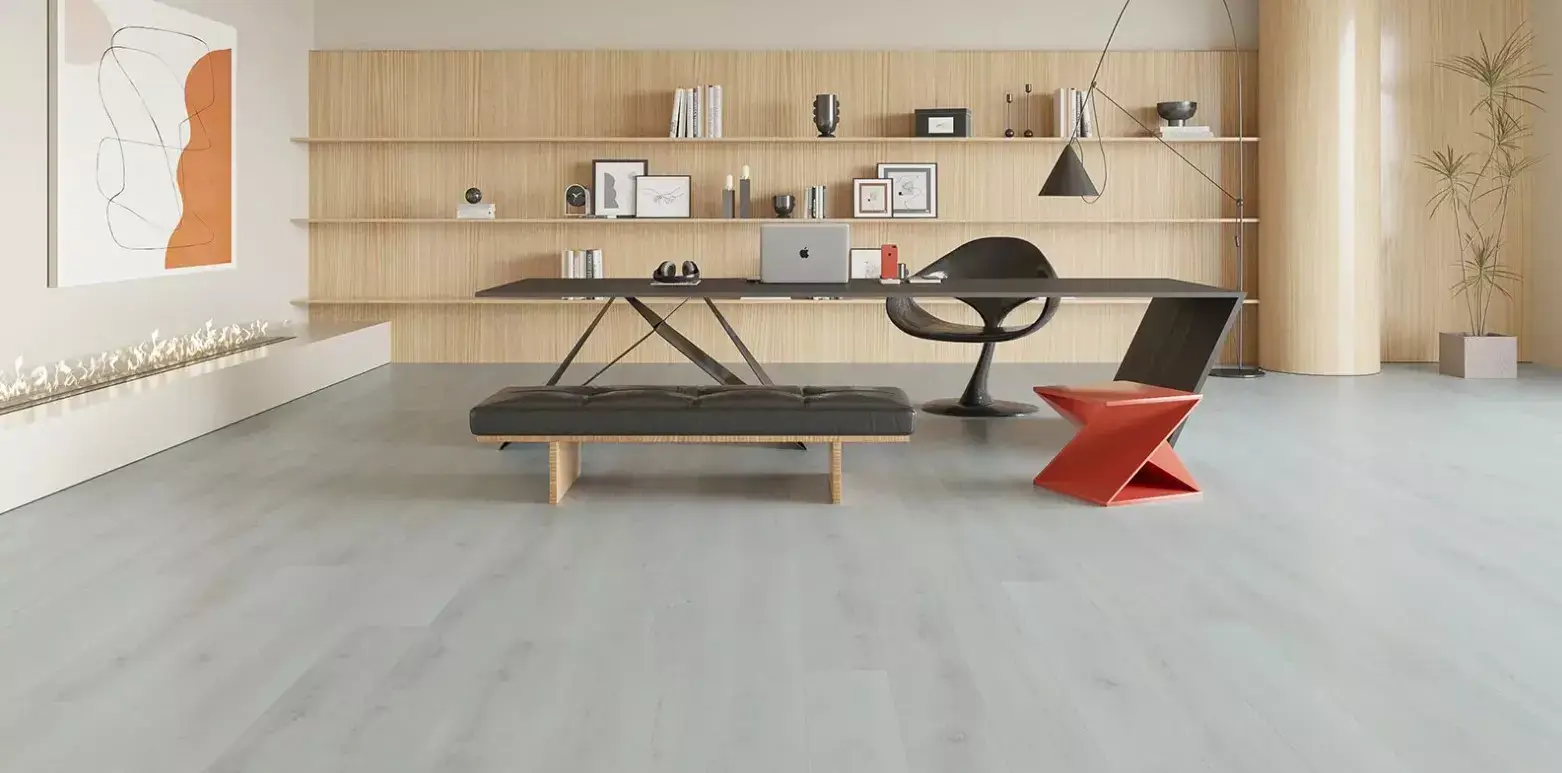 💎White Gray Wood Vinyl Flooring 🏷 | The Flooring District