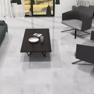 Kadence Perla Mate Porcelain Tile — a sophisticated marble-look porcelain in soft pearl-grey tones with gentle veining and a smooth matte finish. Its satin surface provides a subtle, natural elegance while ensuring durability, water resistance, and easy maintenance. Ideal for modern floors and walls in kitchens, bathrooms, and contemporary living areas.
