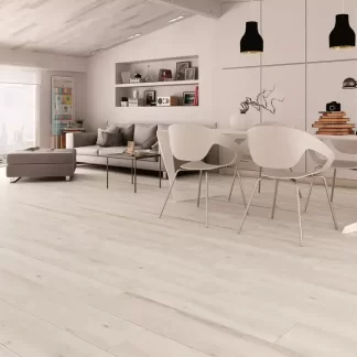 Atelier Blanco porcelain tile, 10x60 wood look tile, white wood look porcelain, plank porcelain tile, white plank tile, porcelain flooring, wood grain porcelain, white wood look plank, long format porcelain tile, matte finish porcelain tile, porcelain tile for floor, living room flooring, bathroom porcelain tile, kitchen porcelain plank