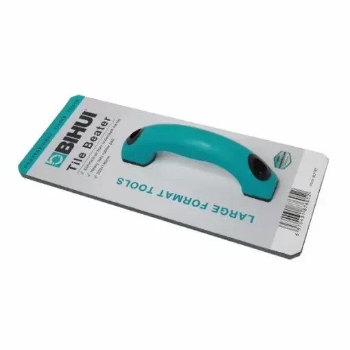 Tile Beater Block With 10mm Rubber Pad, TPR Soft Grip Handle - BIHUI, large format tile tools, flooring tools, tools for flooring, flooring installer tools