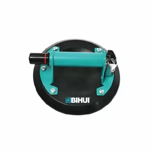 6 Manual Vacuum Pump Suction Cup with 220lb Capacity - Bihui, large format tile tools, flooring tools, tools for flooring, flooring installer tools, Folding Portable Workbench Table
