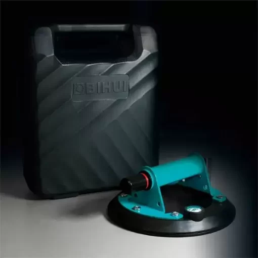 6 Manual Vacuum Suction Cup with Gauge 220lb Capacity - Bihui, large format tile tools, flooring tools, tools for flooring, flooring installer tools, Folding Portable Workbench Table