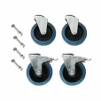 Replacement Casters for Large Format Tile Transport Cart - BIHUI, large format tile tools, flooring tools, tools for flooring, flooring installer tools, Folding Portable Workbench Table