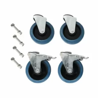 Replacement Casters for Large Format Tile Transport Cart - BIHUI, large format tile tools, flooring tools, tools for flooring, flooring installer tools, Folding Portable Workbench Table