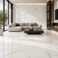 Evon Statuario Polish Porcelain Tile at The Flooring District