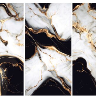 Ebilo Black and Gold Porcelain Tile, gold porcelain tile, gold tiles floor and walls, the flooring district