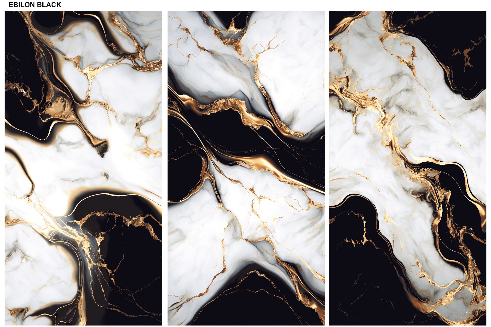 Ebilo Black and Gold Porcelain Tile, gold porcelain tile, gold tiles floor and walls, the flooring district