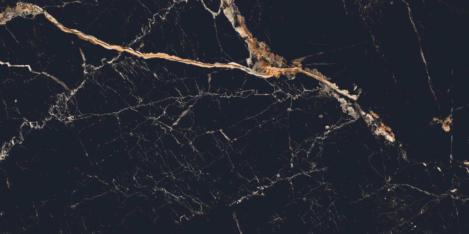 Vience Black and Gold Marble Porcelain tile, The Flooring District, black marble flooring, black & golden flooring, large format porcelain tiles