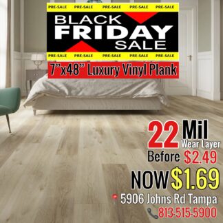 Black Friday Special 2024 at The Flooring District of Tampa, SPC flooring. Luxury vinyl