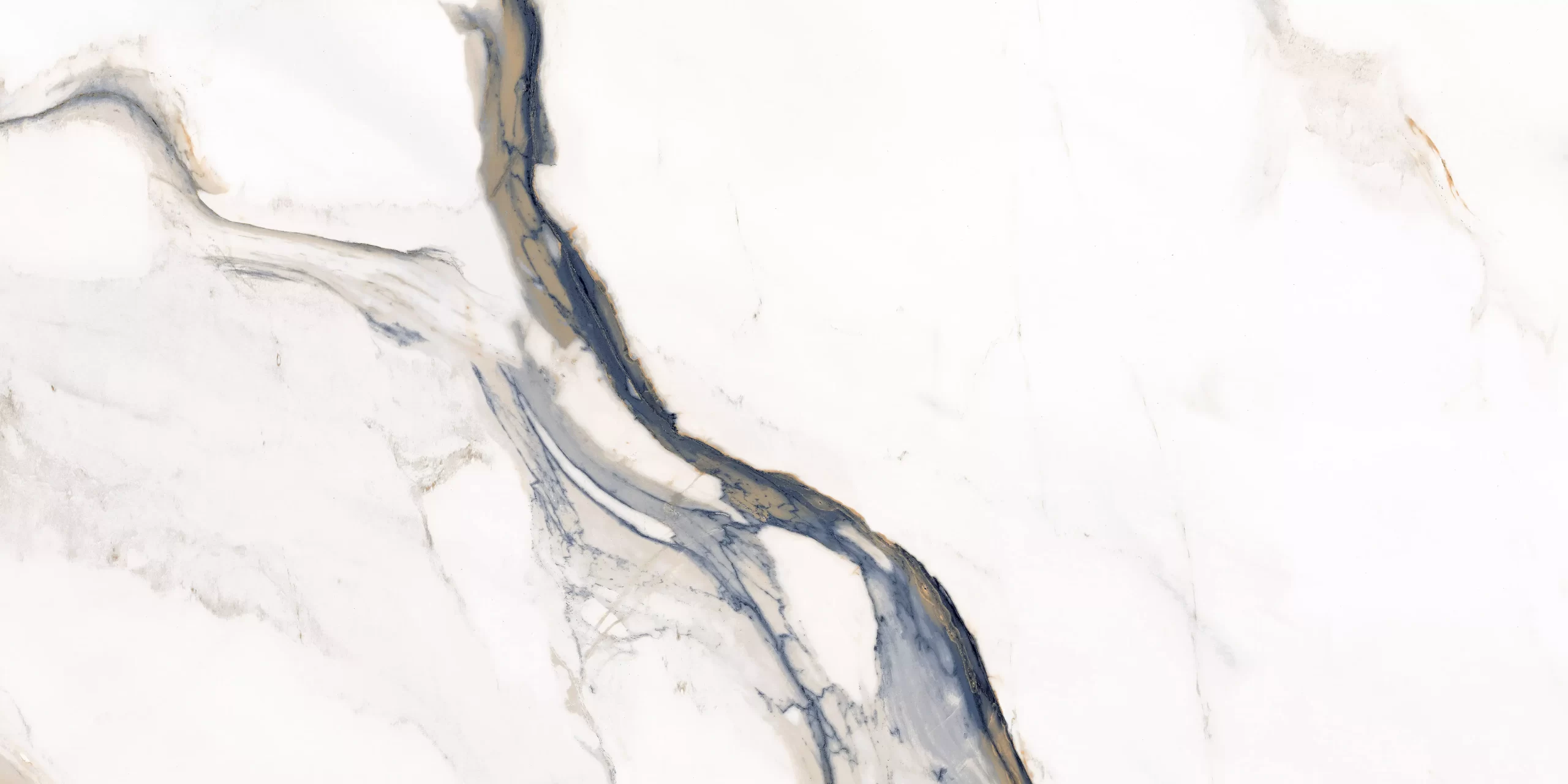 Zara Blue Glossy Porcelain Tile 24X48