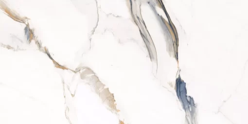 Zara Blue Glossy Porcelain Tile 24X48