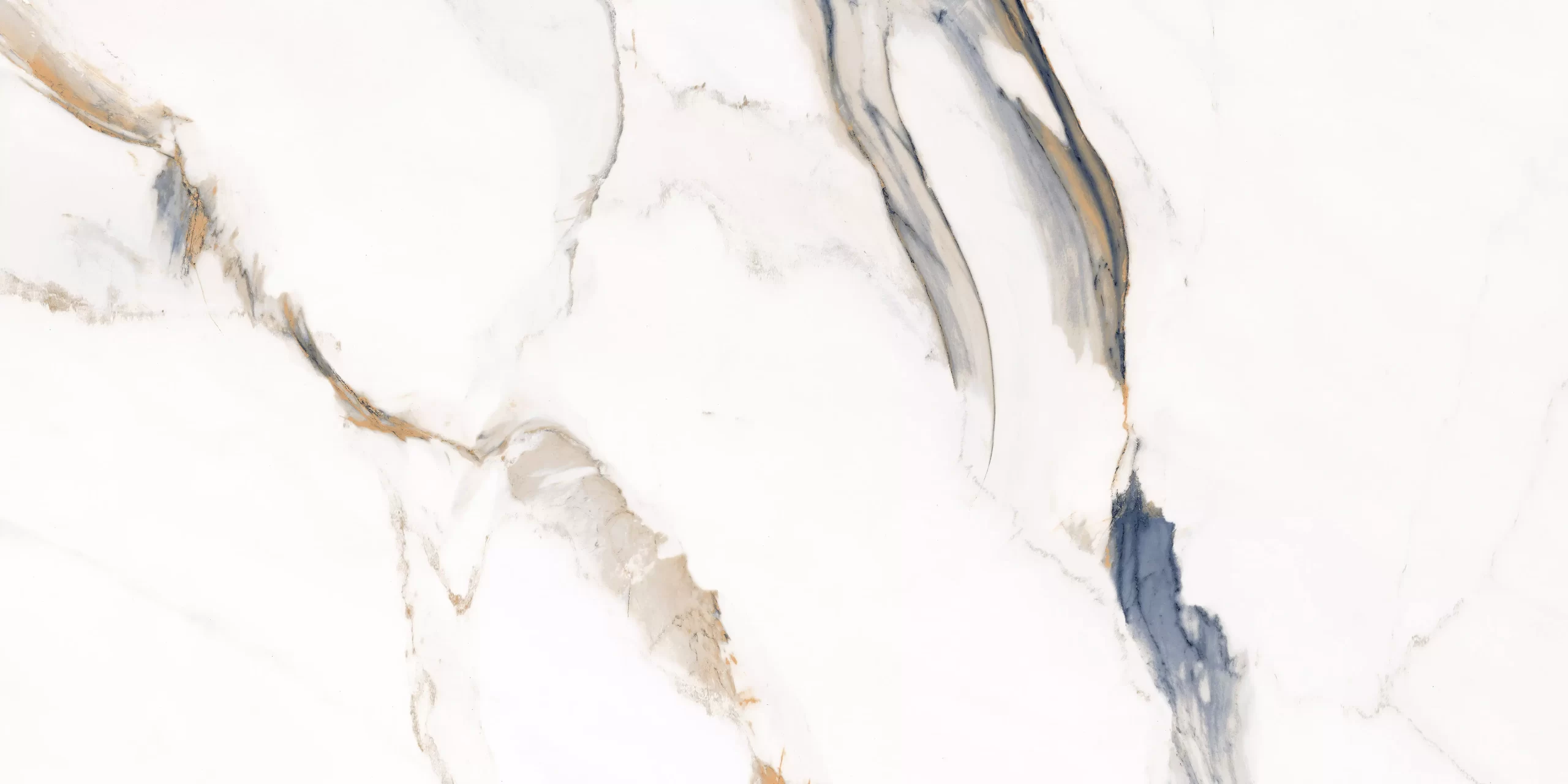 Zara Blue Glossy Porcelain Tile 24X48