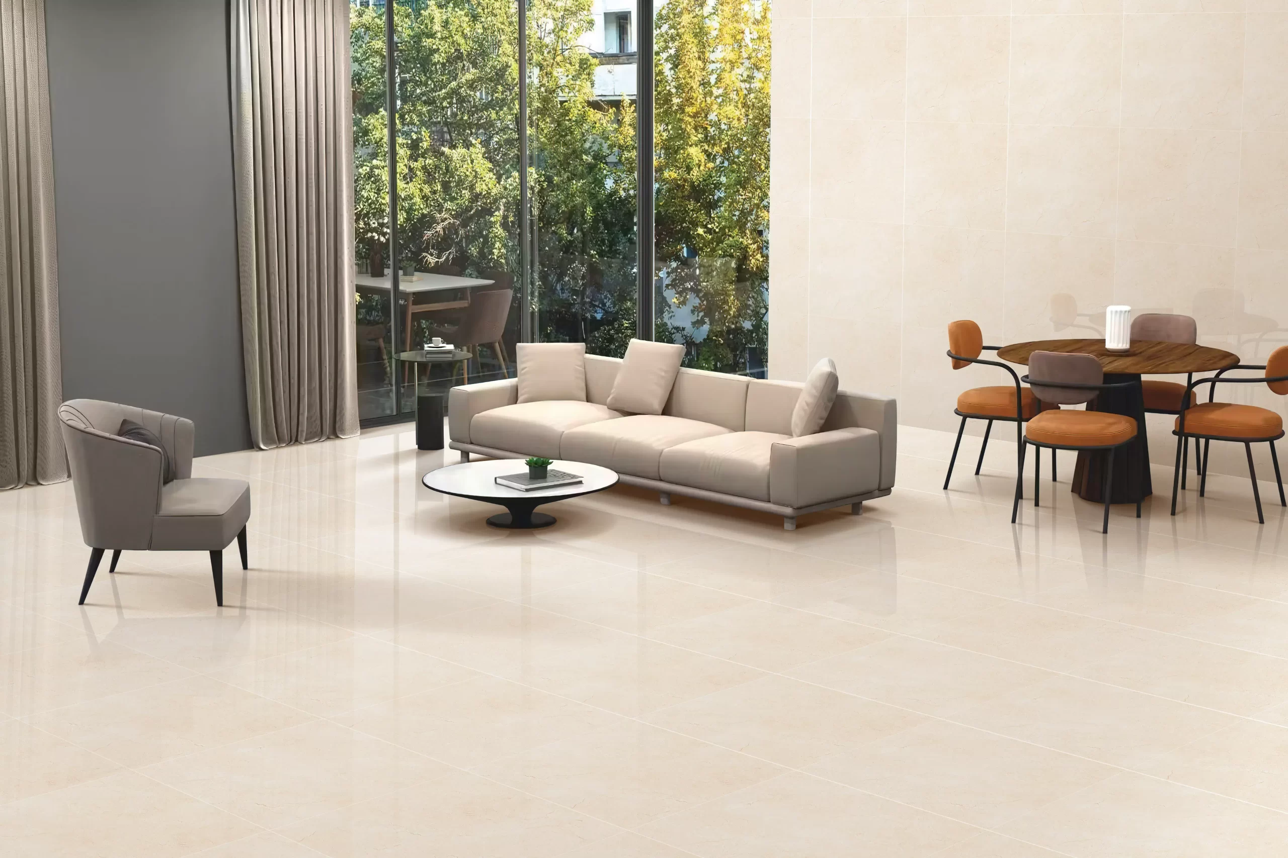 Crema Marfil Classic porcelain tile, beige marble look porcelain, crema marfil effect porcelain, polished porcelain tile, matte porcelain tile, luxury porcelain flooring, elegant beige porcelain, marble effect porcelain tile, large format porcelain tile, bathroom marble look porcelain, kitchen porcelain tile, living room porcelain flooring