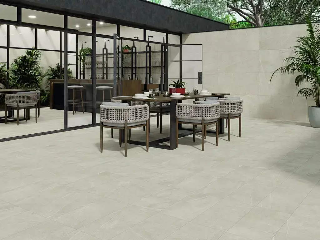 Bellevue Ivory porcelain tile, 295x295 porcelain tile, ivory porcelain tile, square porcelain tile, neutral porcelain flooring, ivory wall tile, elegant porcelain tile, light beige porcelain, matte porcelain tile, satin porcelain tile, ivory ceramic look, small format porcelain tile, bathroom ivory tile, kitchen porcelain tile, living room porcelain flooring