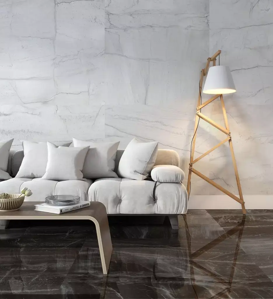 Berkley Perla Mate Porcelain Tile β a sophisticated marble-look porcelain in soft pearl-grey tones with delicate veining and a matte finish. Its satin surface offers a subtle, natural elegance while ensuring durability, water resistance, and easy maintenance. Perfect for stylish floors and walls in kitchens, bathrooms, and contemporary living spaces.