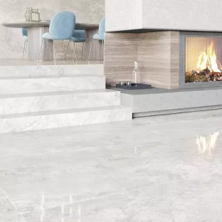Capadocia White 24x48 Porcelain Tile — a refined large-format porcelain inspired by natural marble, featuring soft white tones with delicate veining. Available in polished or matte finishes, it combines timeless elegance with durability, water resistance, and easy maintenance. Perfect for enhancing floors and walls in kitchens, bathrooms, and modern living spaces.