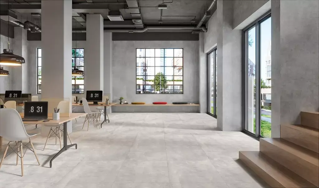 Concrete Cenere Matte Porcelain Tile β a modern concrete-look porcelain in soft grey tones with a smooth matte finish. Inspired by industrial design, this tile combines urban style with durability, water resistance, and easy maintenance. Ideal for sleek and contemporary floors and walls in kitchens, bathrooms, and living spaces.