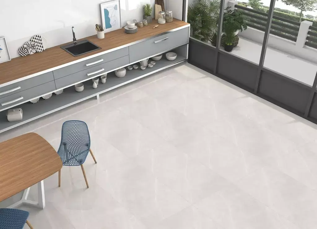 Elegant Bianco Polished Porcelain Tile β a sophisticated white marble-look porcelain with delicate veining and a glossy polished finish. Designed to bring brightness and luxury to any space, this tile combines the elegance of natural marble with the durability, water resistance, and easy maintenance of porcelain. Perfect for floors and walls in kitchens, bathrooms, and modern living areas.