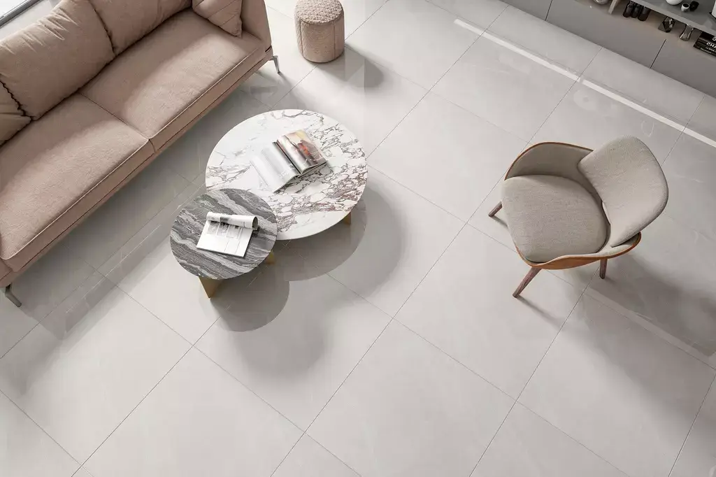 Elegant Bianco Polished Porcelain Tile β a sophisticated white marble-look porcelain with delicate veining and a glossy polished finish. Designed to bring brightness and luxury to any space, this tile combines the elegance of natural marble with the durability, water resistance, and easy maintenance of porcelain. Perfect for floors and walls in kitchens, bathrooms, and modern living areas.