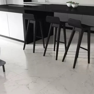 Lumina Carrara Polished 23x47 Porcelain Tile β elegant marble-look porcelain inspired by classic Carrara stone, featuring a polished glossy finish and refined veining. The 23x47 large format enhances spaces with brightness and sophistication while offering the durability, water resistance, and easy maintenance of porcelain. Ideal for luxurious floors and walls in kitchens, bathrooms, and living areas.