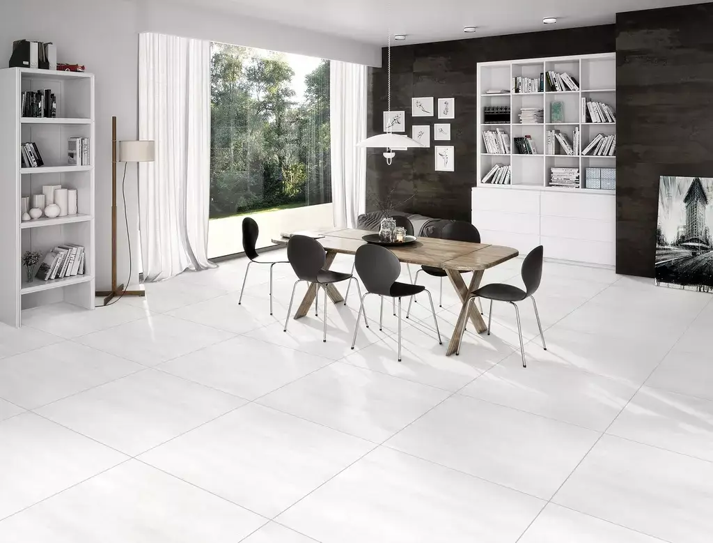 Tokyo White Matte Porcelain Tile β a sleek and modern porcelain tile in pure white with a smooth matte finish. Designed for contemporary interiors, it combines minimalist style with durability, water resistance, and easy maintenance. Ideal for clean and elegant floors and walls in kitchens, bathrooms, and living spaces.