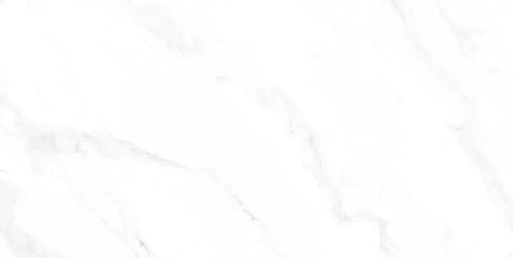 Essential White Porcelain Tile β a timeless marble-look porcelain in pure white with delicate veining, available in polished or matte finishes. Its elegant surface enhances light and space while offering durability, water resistance, and easy maintenance. Ideal for refined floors and walls in kitchens, bathrooms, and contemporary living spaces.