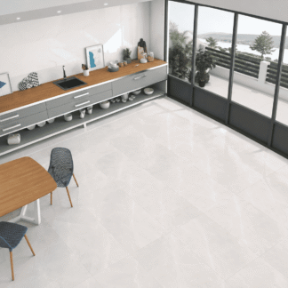 Elegant Bianco Polished Porcelain Tile - Buy Tampa, The Flooring District