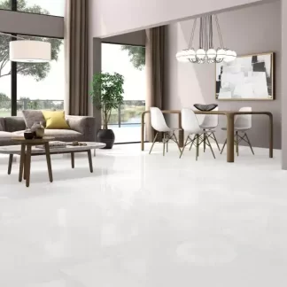 Oxo Blanco Polished Porcelain Tile β a luxurious high-gloss white porcelain tile with a smooth reflective finish that enhances brightness and elegance. Perfect for creating sophisticated interiors, it offers durability, water resistance, and easy maintenance, ideal for floors and walls in bathrooms, kitchens, and living spaces.
