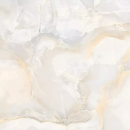 Cloud Sky Onyx porcelain tile featuring a soft sky-inspired blend of blues, whites, and onyx-style veining. Offers a luxurious polished finish ideal for creating elegant, modern floors and statement walls.