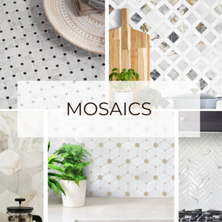 Mosaic Tile for Backsplash & Shower Floors