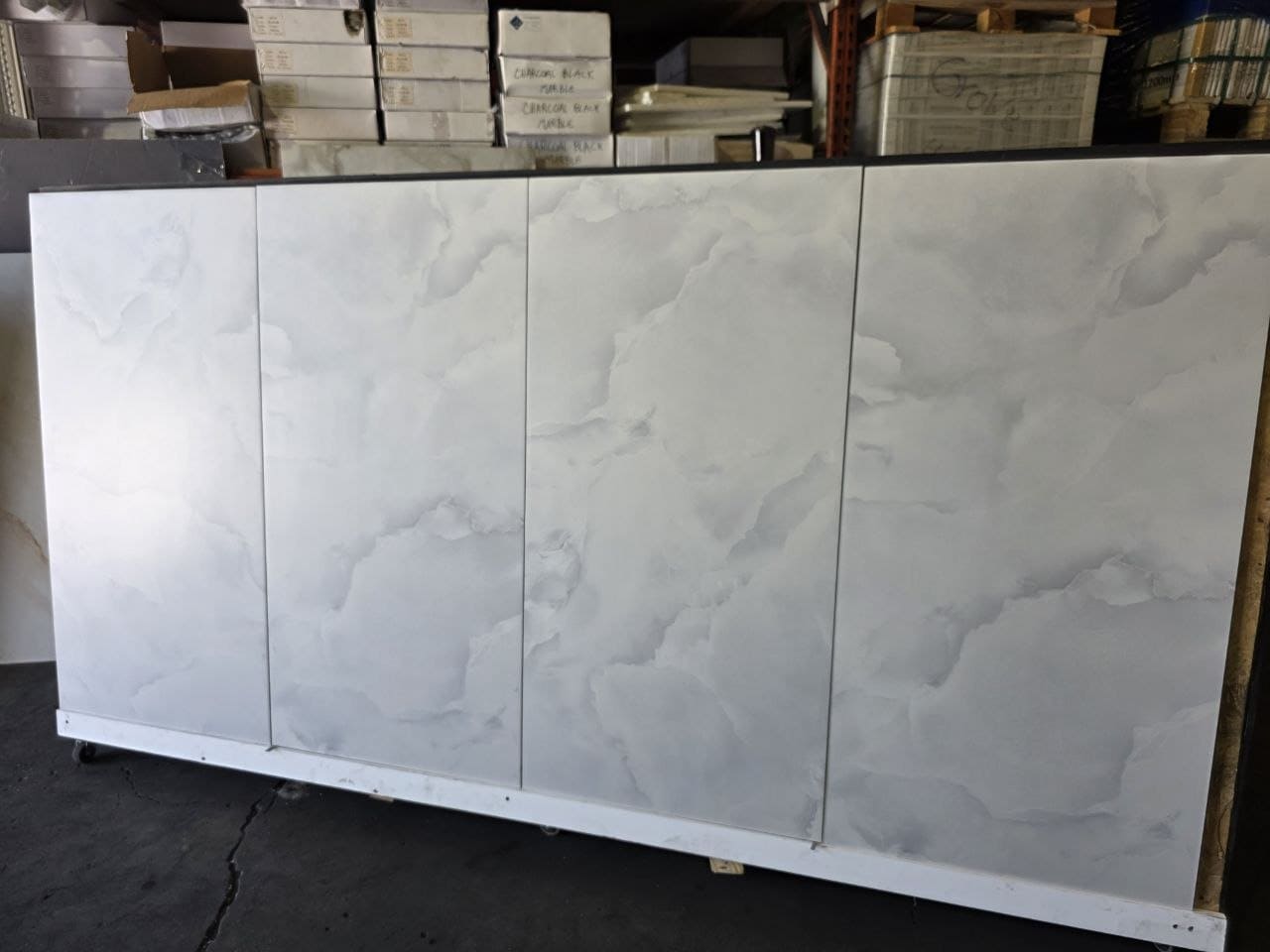 Haze Light Grey Satin Matt Porcelain - The Flooring District.