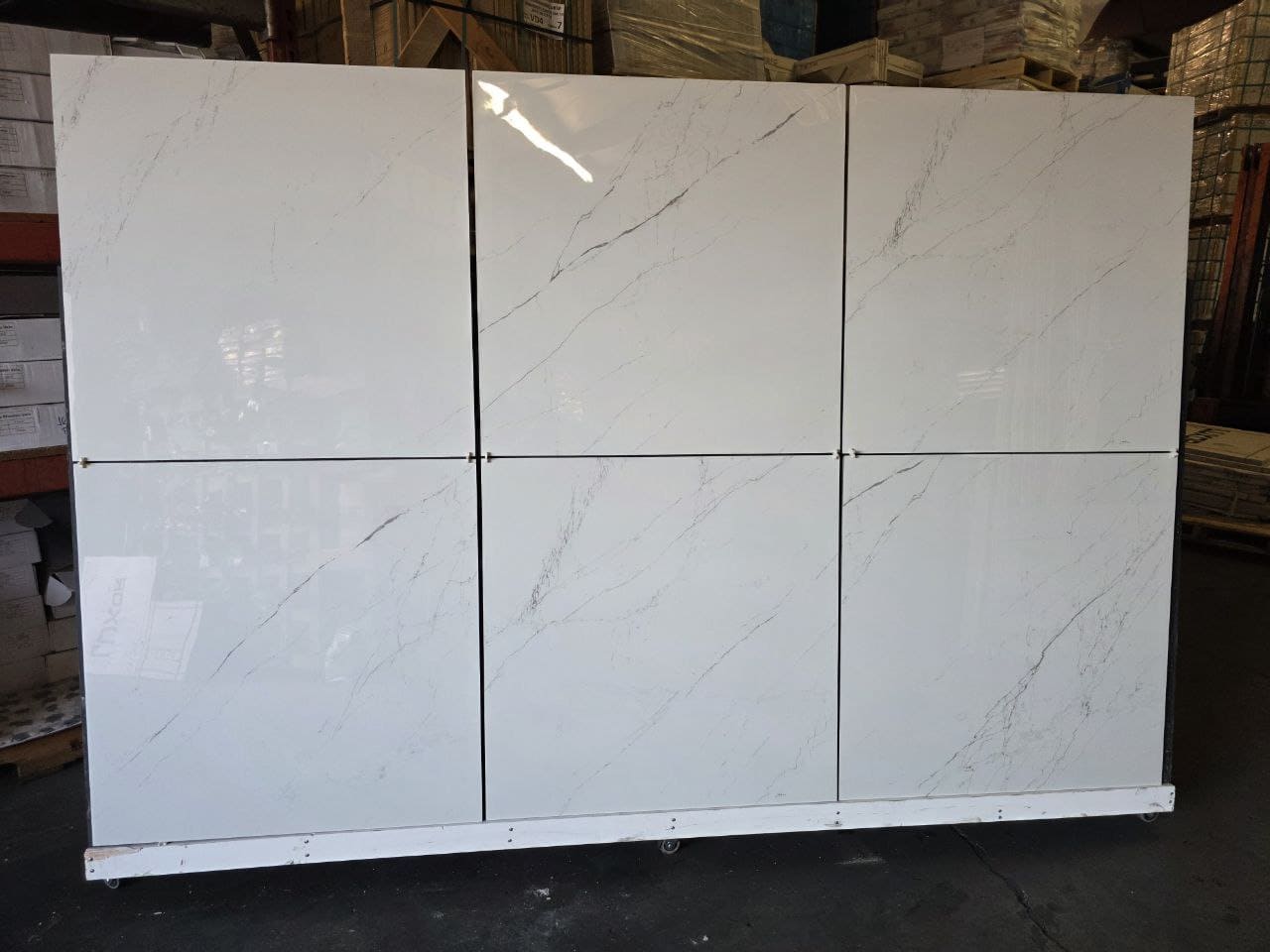 Ray White Polished 32x32 Porcelain - The Flooring District.