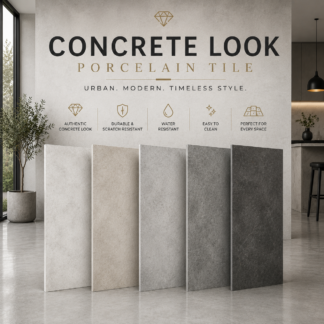 Concrete Look Porcelain
