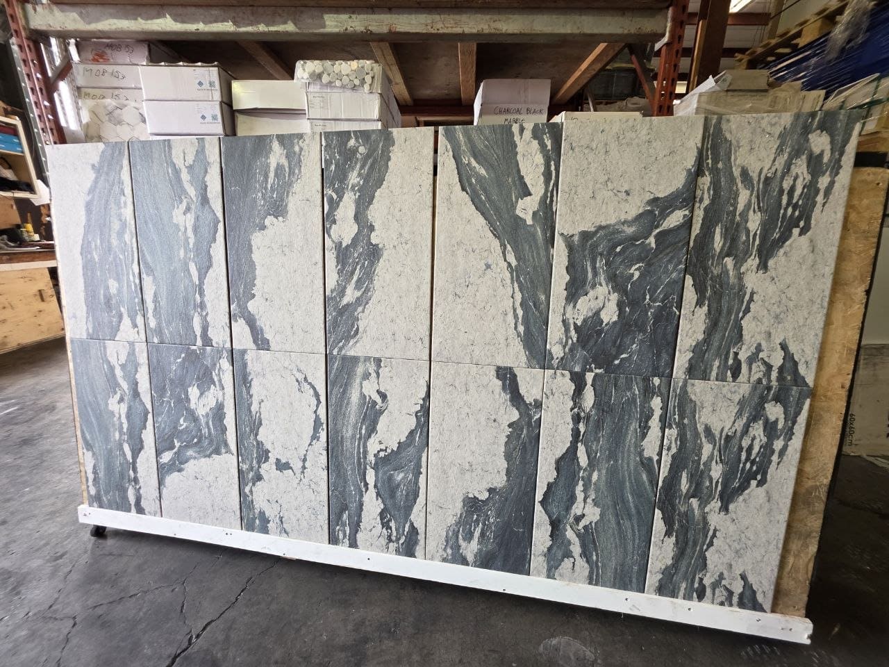 Crystal Jungle 13x26 Antislip Porcelain - The Flooring District.