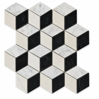 Valentino Black 3D Mosaic