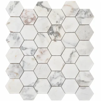 White Calacatta Gold Hex
