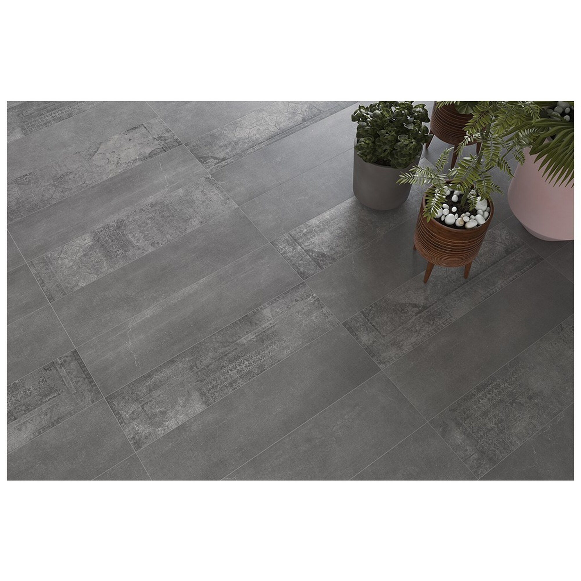 Indore Grey 9x36 Porcelain Tile