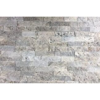 Silver Travertine 6x16 Mosaicos