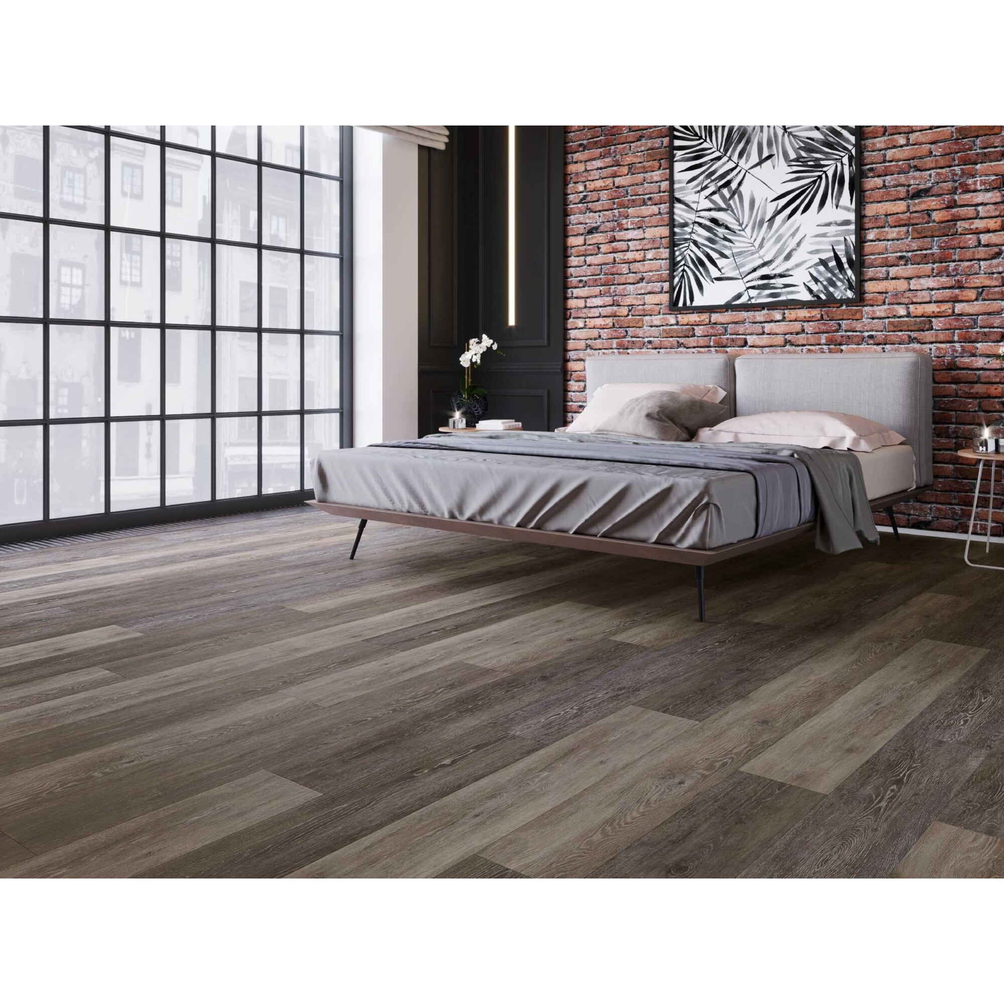 Installed SPC Waterproof Vinyl Flooring | Bonn Grey