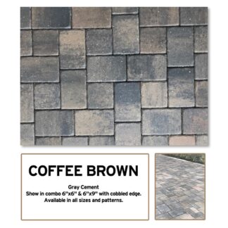 Coffee Brown Brick Pavers