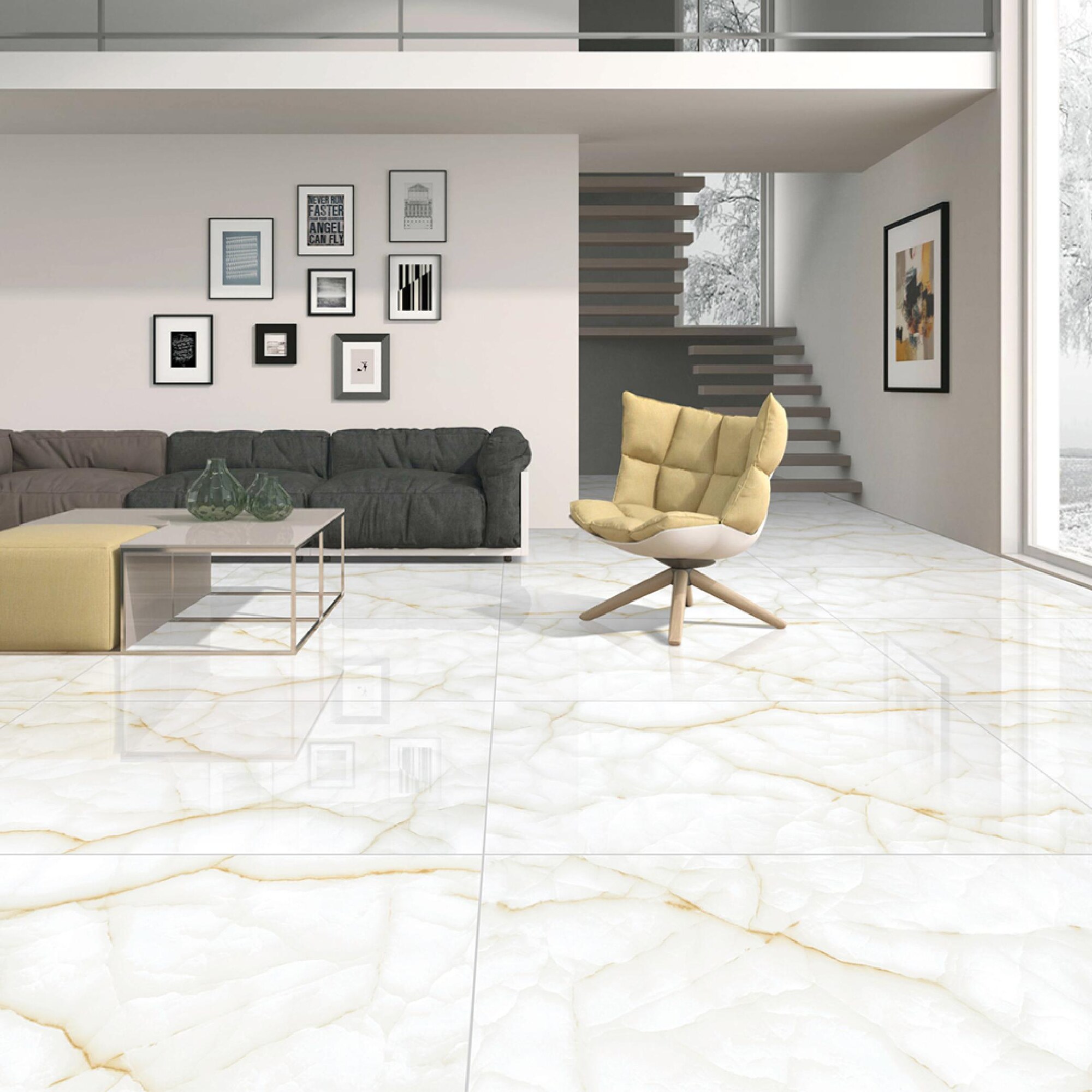 Onix Bianco 24x48 inch | Porcelain Tile