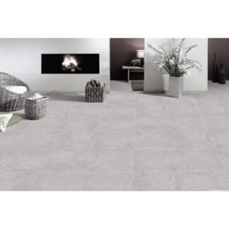 Papiro Silver Porcelain Tile Marble Grey at The Flooring District