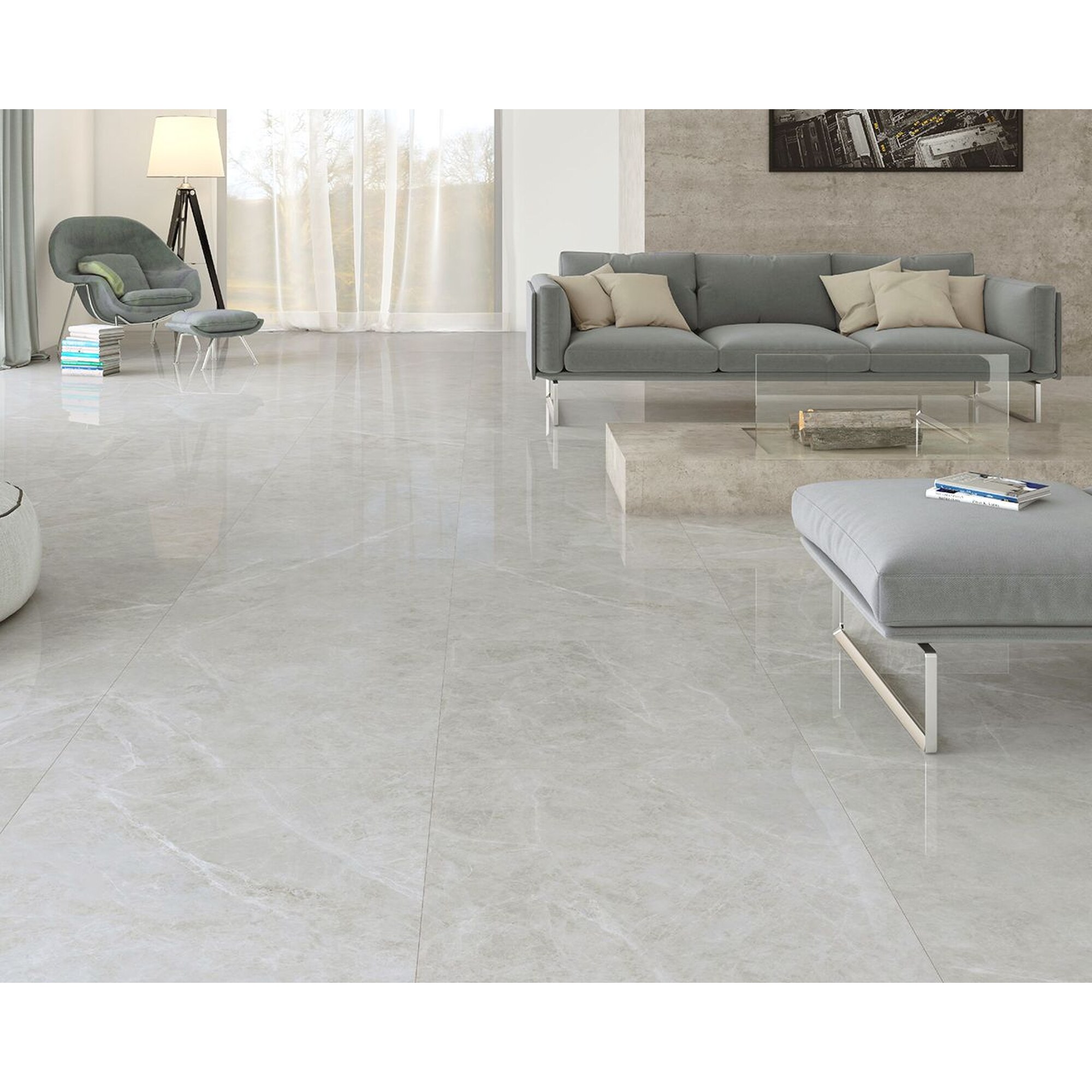 Crepuscolo Pearl 24 x 48 Porcelain Tile