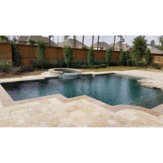Tuscany Walnut Paver Travertine at The Flooring District
