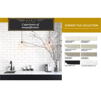 Taupe Bright 3x12 inch | Porcelain Tile